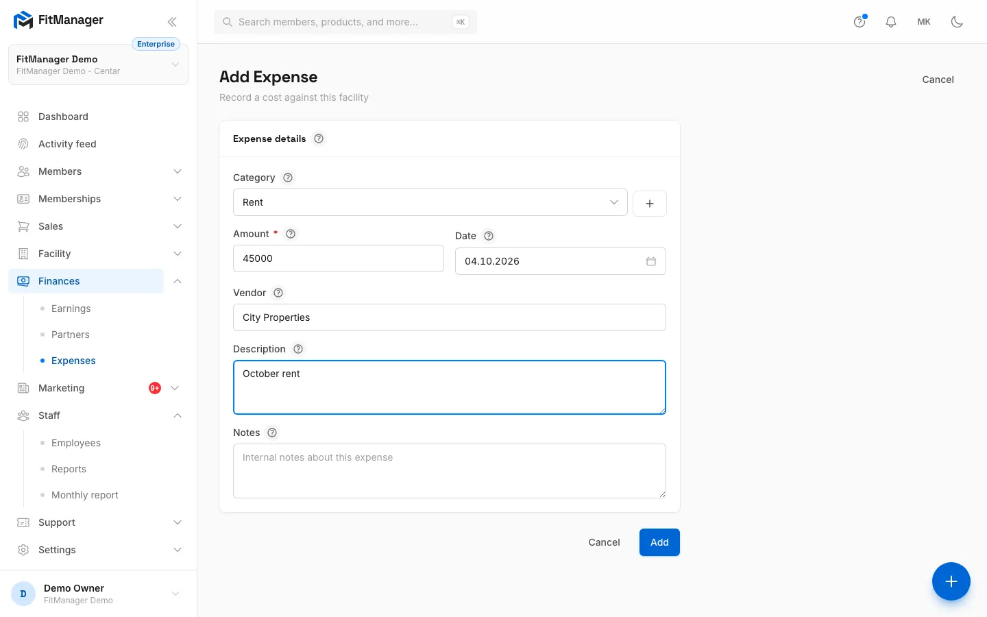 Step 8: Click Add.