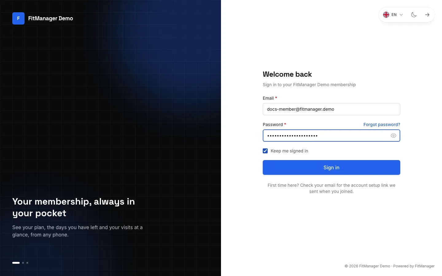 Step 4: Tap Sign in.