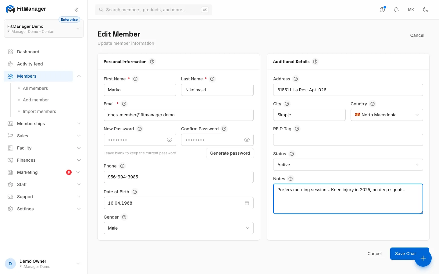 Step 7: Click Save Changes.