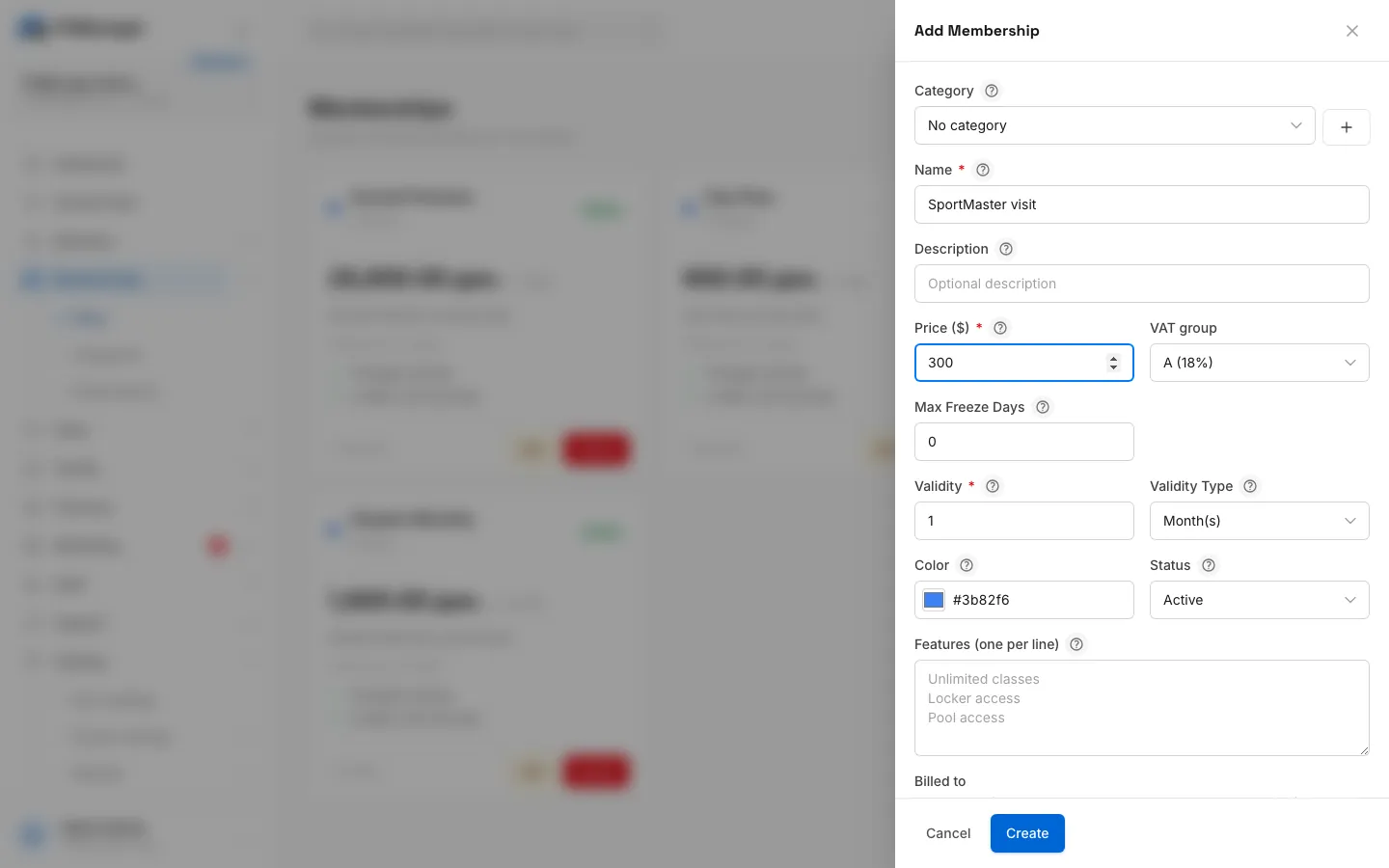 Step 4: Set the validity to 1 Day(s), so each assignment covers one visit.