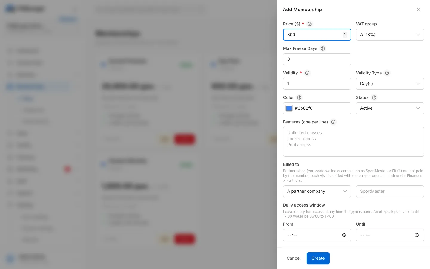 Step 6: Type the partner's name, spelled the same way on every plan for this partner.