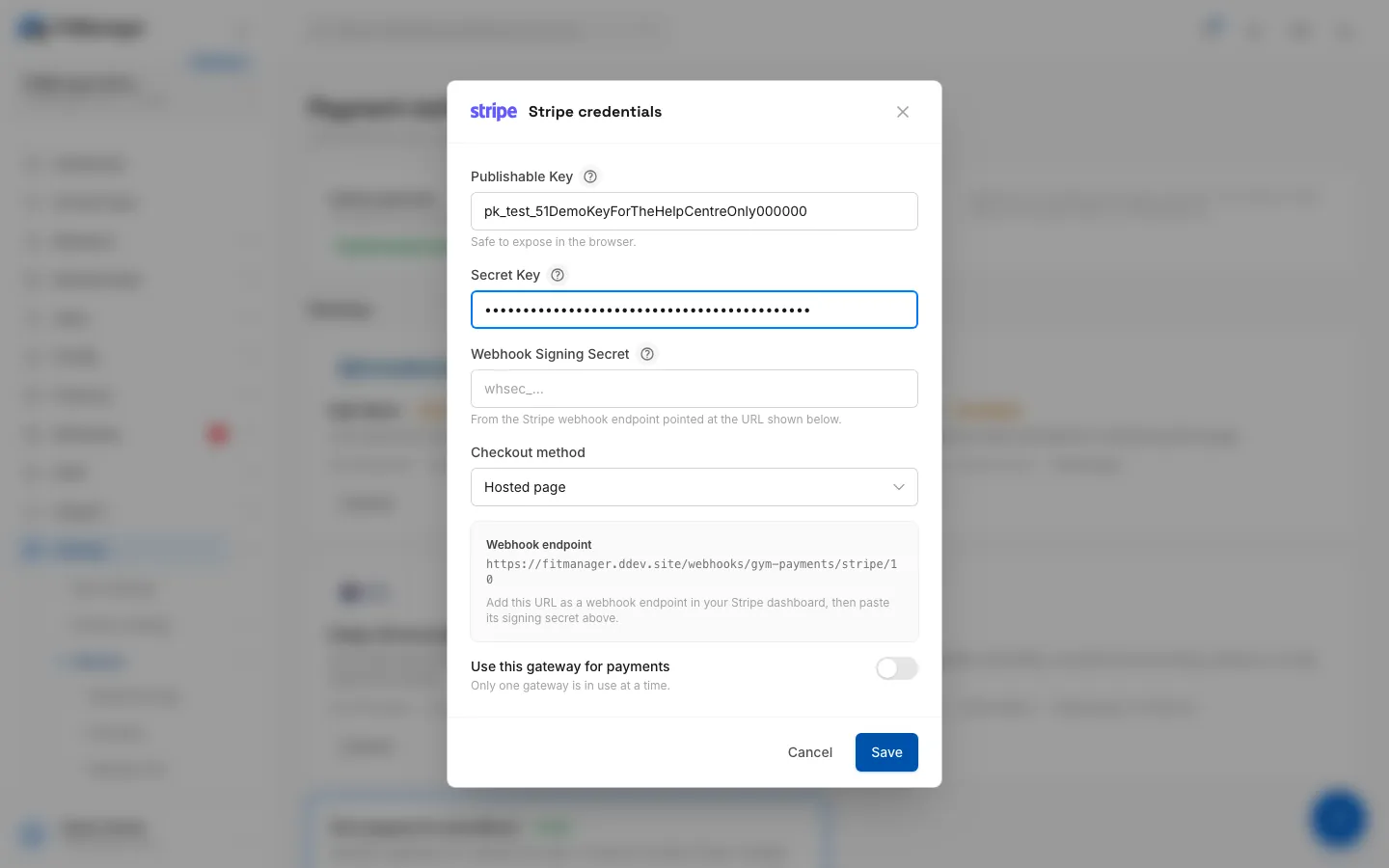 Step 5: Copy this webhook address and add it as an endpoint in Stripe.